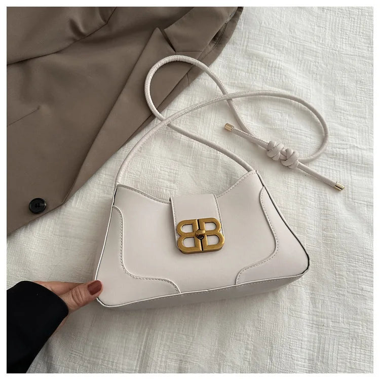 Trendy Bags, Women's Bags, Spring New Styles, Fashionable And Simple Armpit Bags, Stylish And Versatile, Single Shoulder Slanted