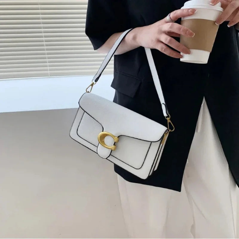 2025 Primavera Nova Bolsa Feminina Tabby God Bolsa Francesa Nas Axilas Bolsa De Ombro De Pão Francês De Alta Qualidade