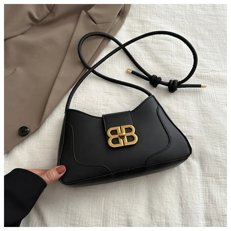 Trendy Bags, Women's Bags, Spring New Styles, Fashionable And Simple Armpit Bags, Stylish And Versatile, Single Shoulder Slanted