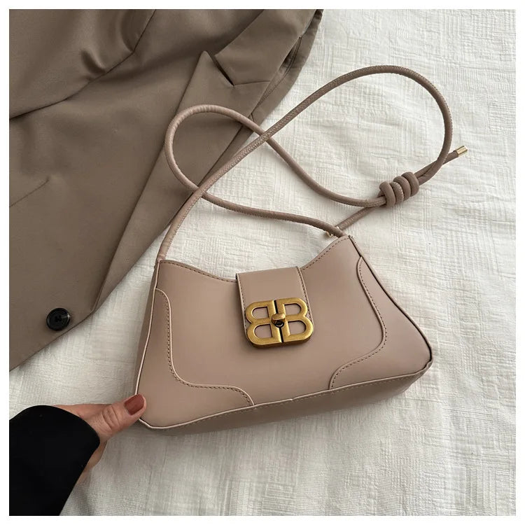 Trendy Bags, Women's Bags, Spring New Styles, Fashionable And Simple Armpit Bags, Stylish And Versatile, Single Shoulder Slanted